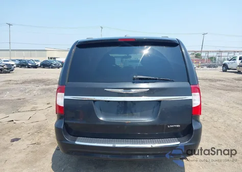 2011 Chrysler Town & Country Limited из США, поврежденный, VIN 2A4RR6DG3BR649351